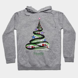 Creative Tree Design Christmas Hoodie